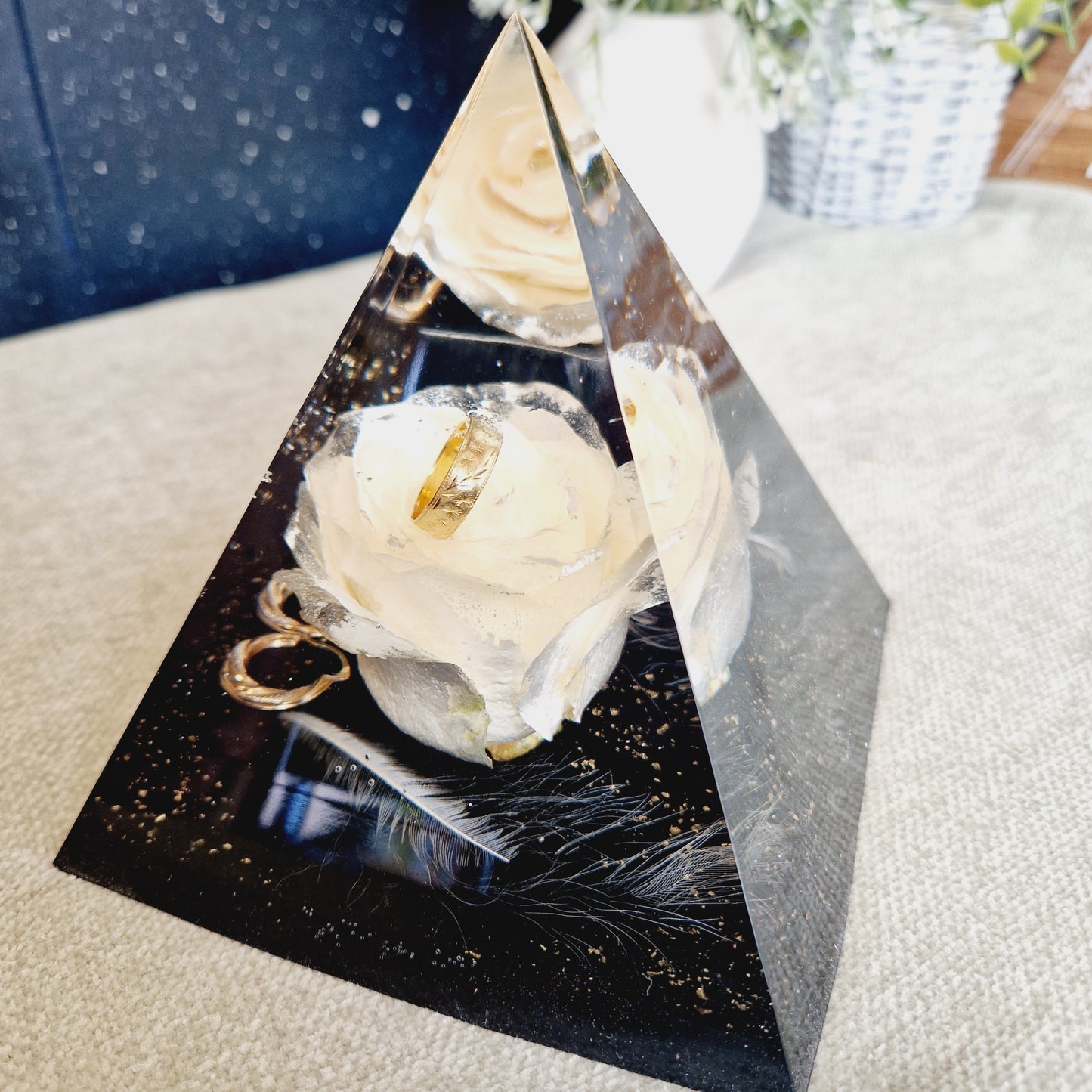 16cm Floral Pyramid