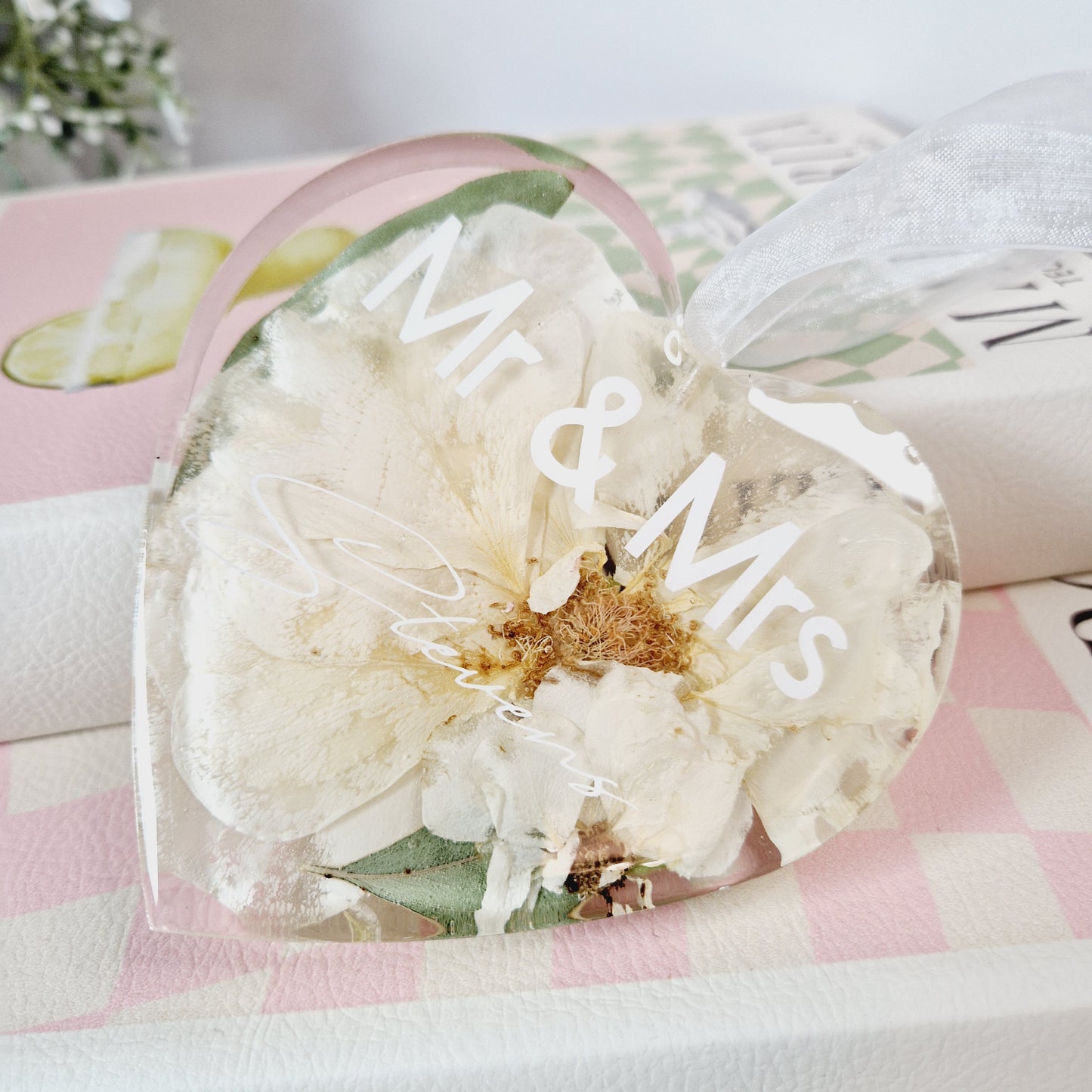 Hanging heart decoration