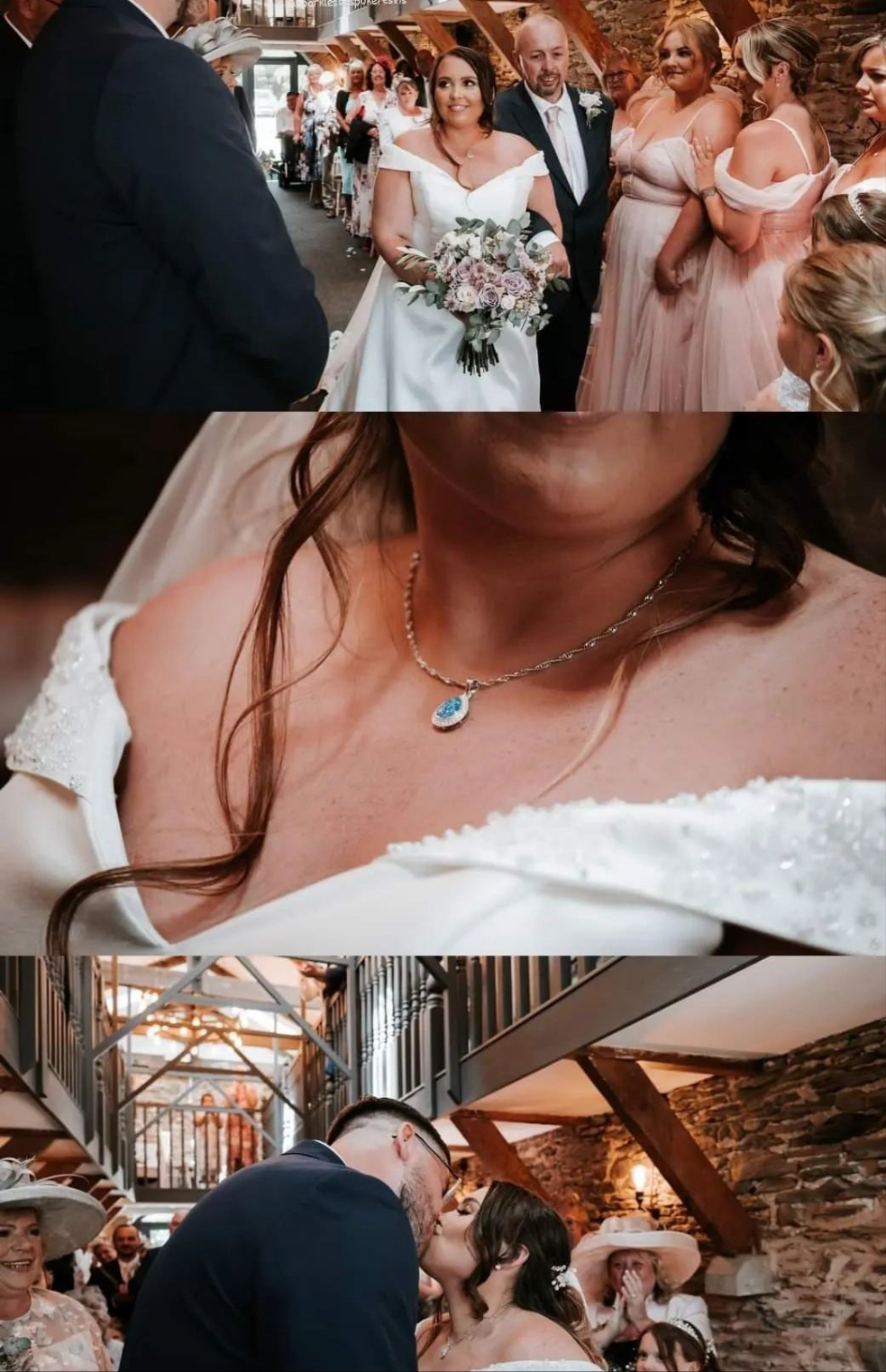 Heart crystal pendant