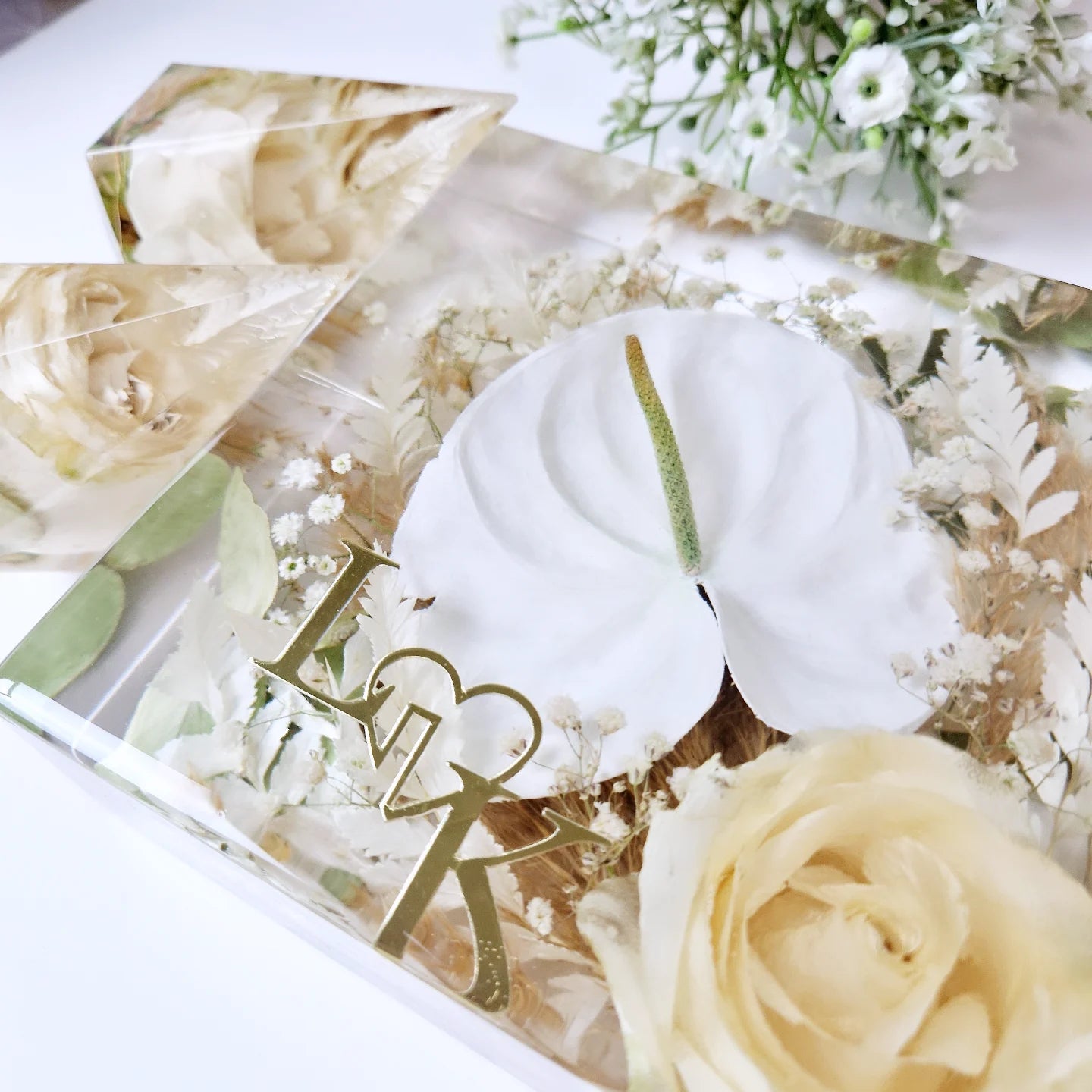 15cm Square Freestanding Block