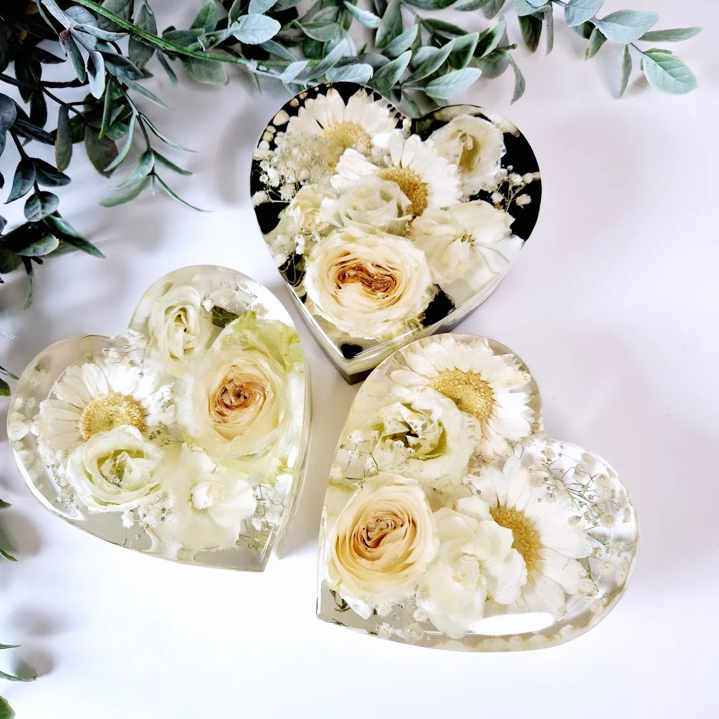 12cm Freestanding heart