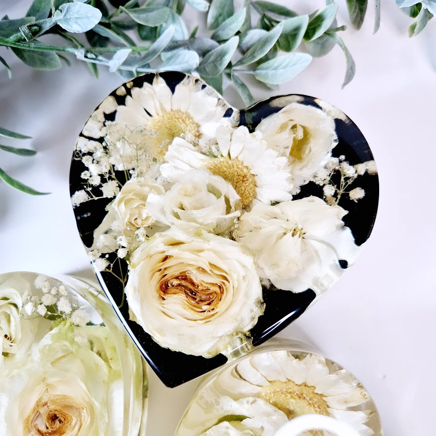 12cm Freestanding heart