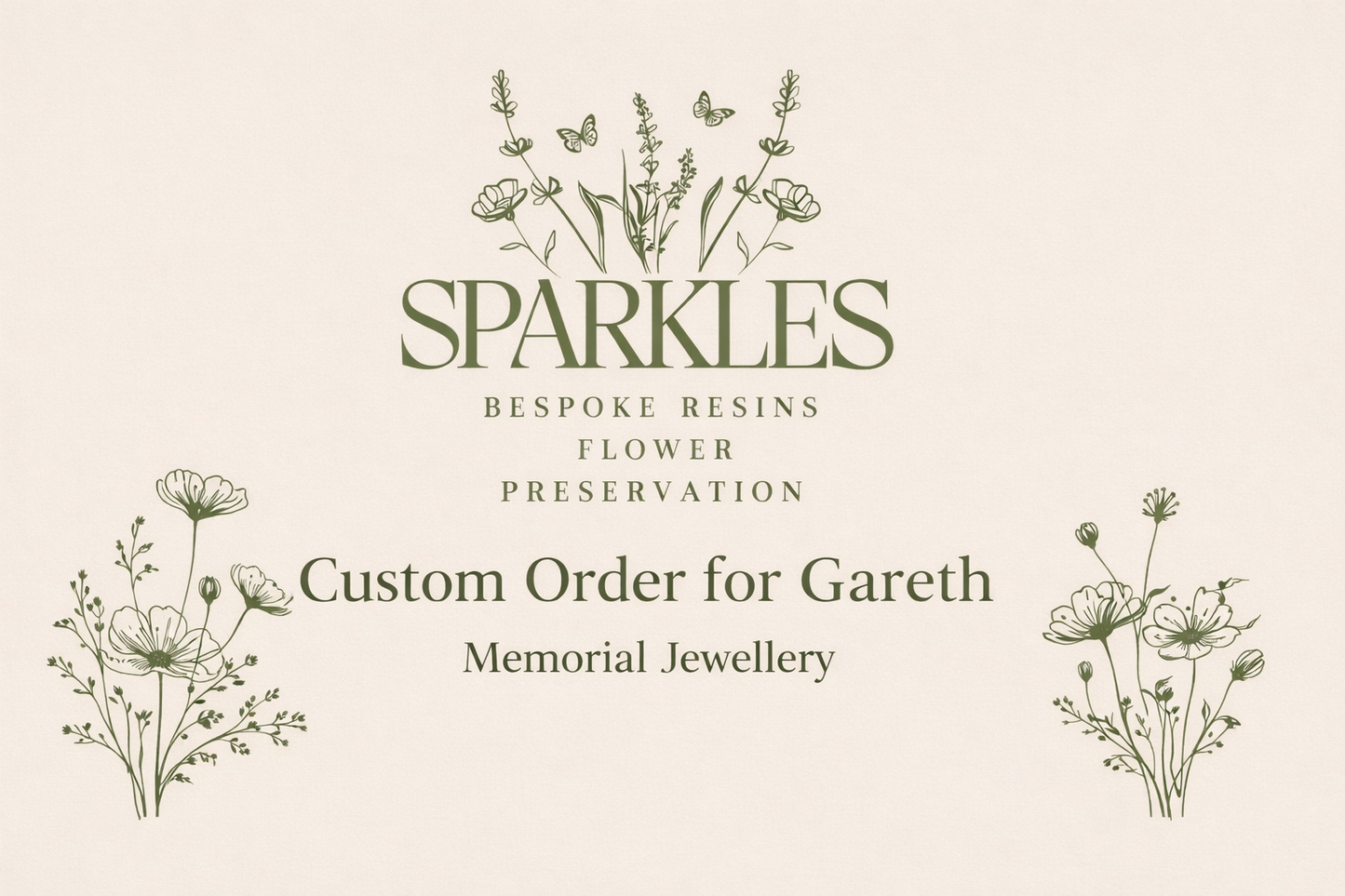 Custom order for Gareth