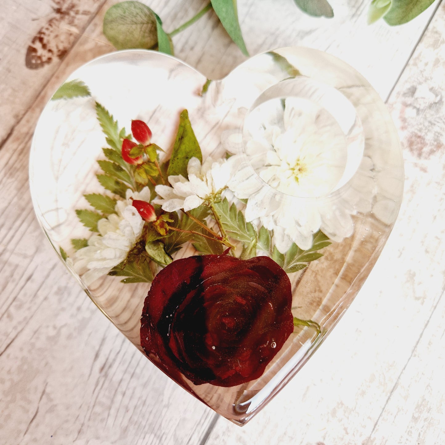 12 cm Heart Tea Light Holder