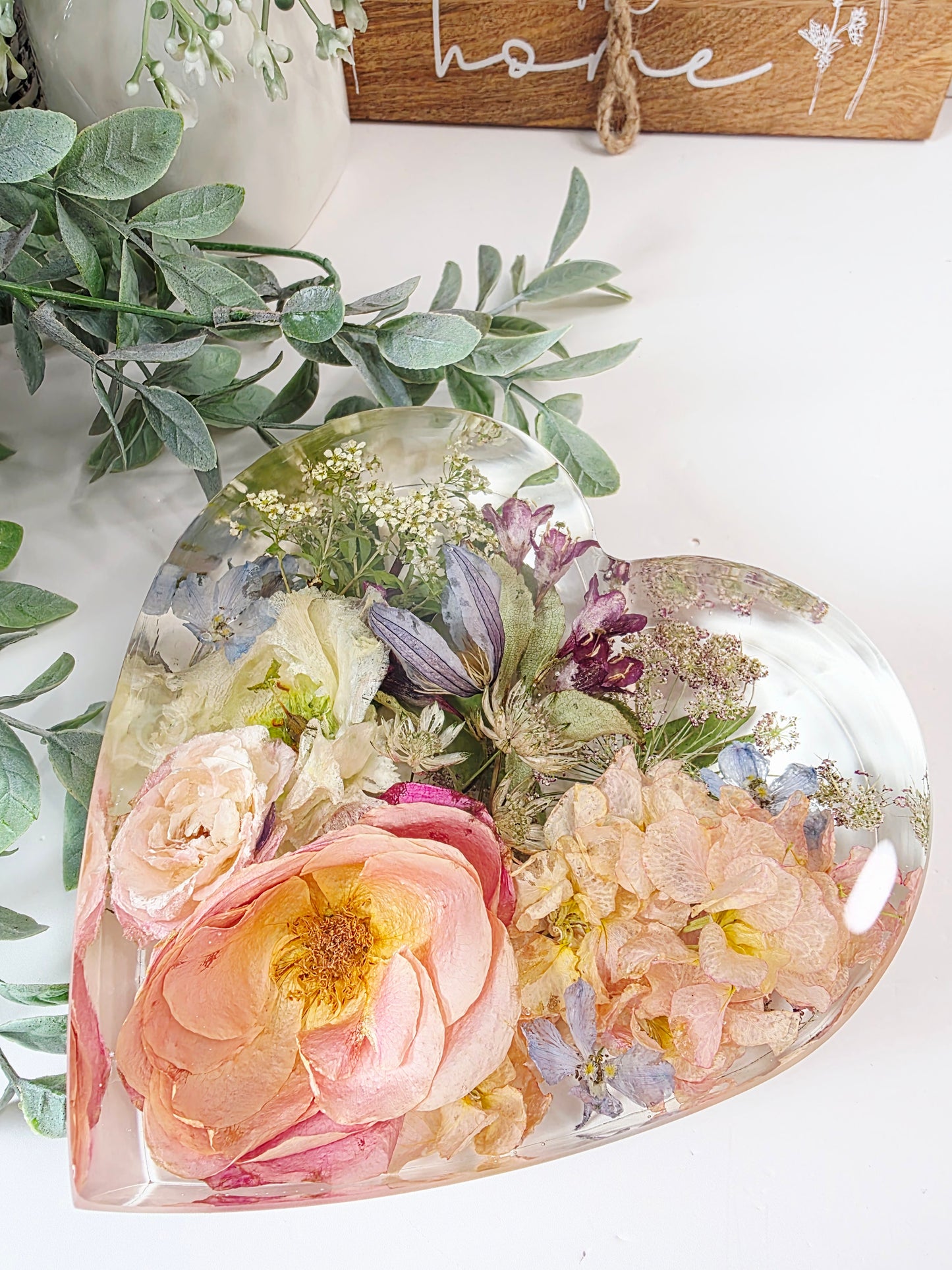 15cm Freestanding Heart