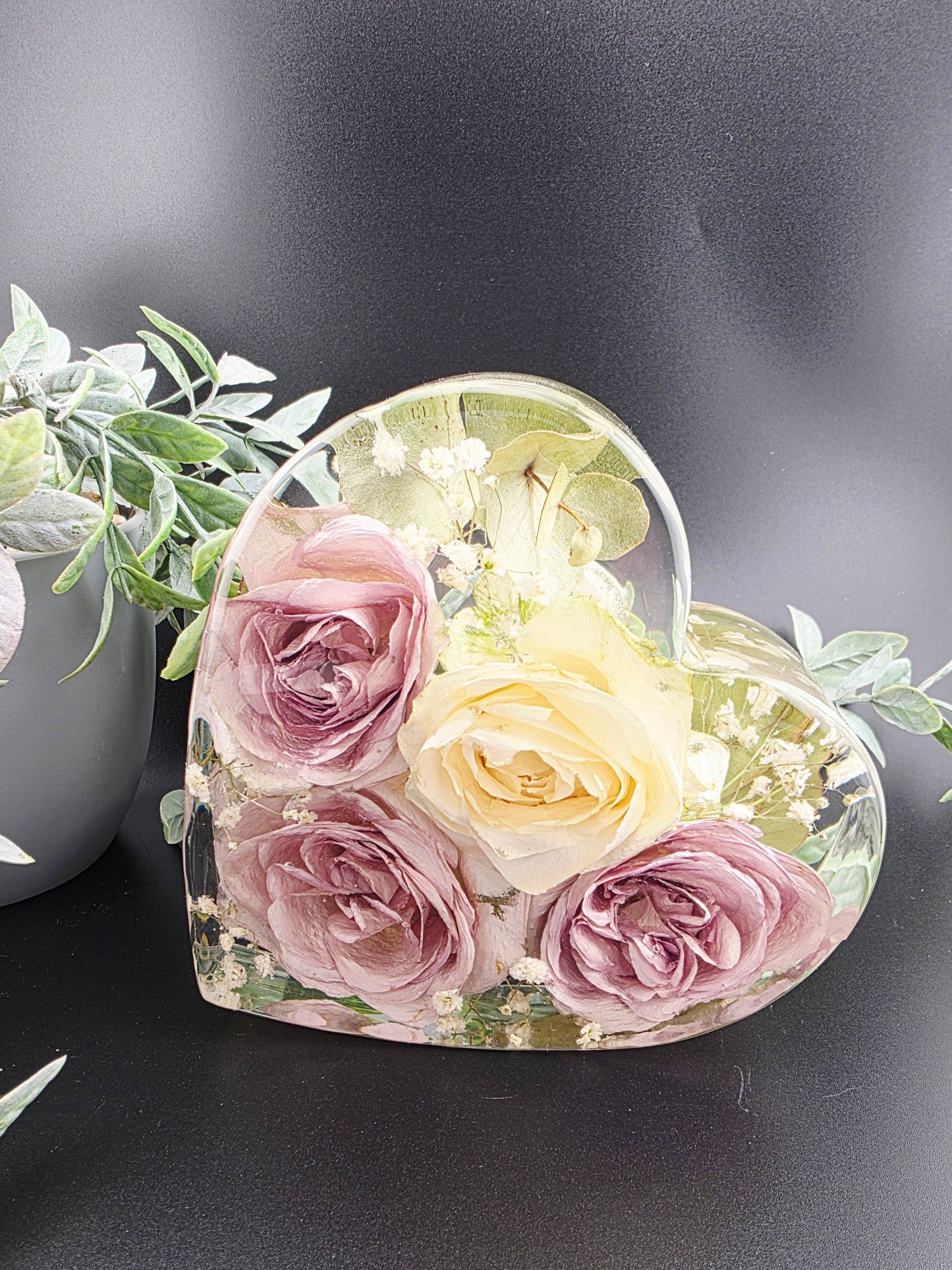 15cm Freestanding Heart