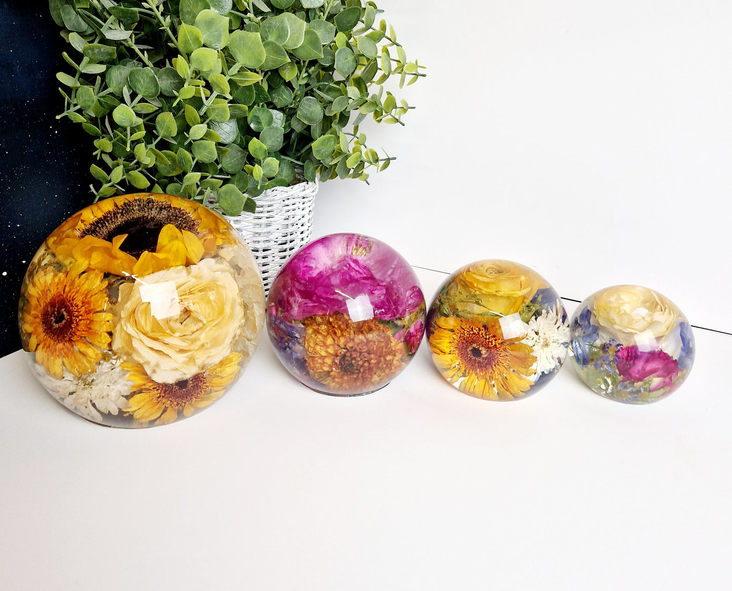 18cm XXLarge Floral Sphere