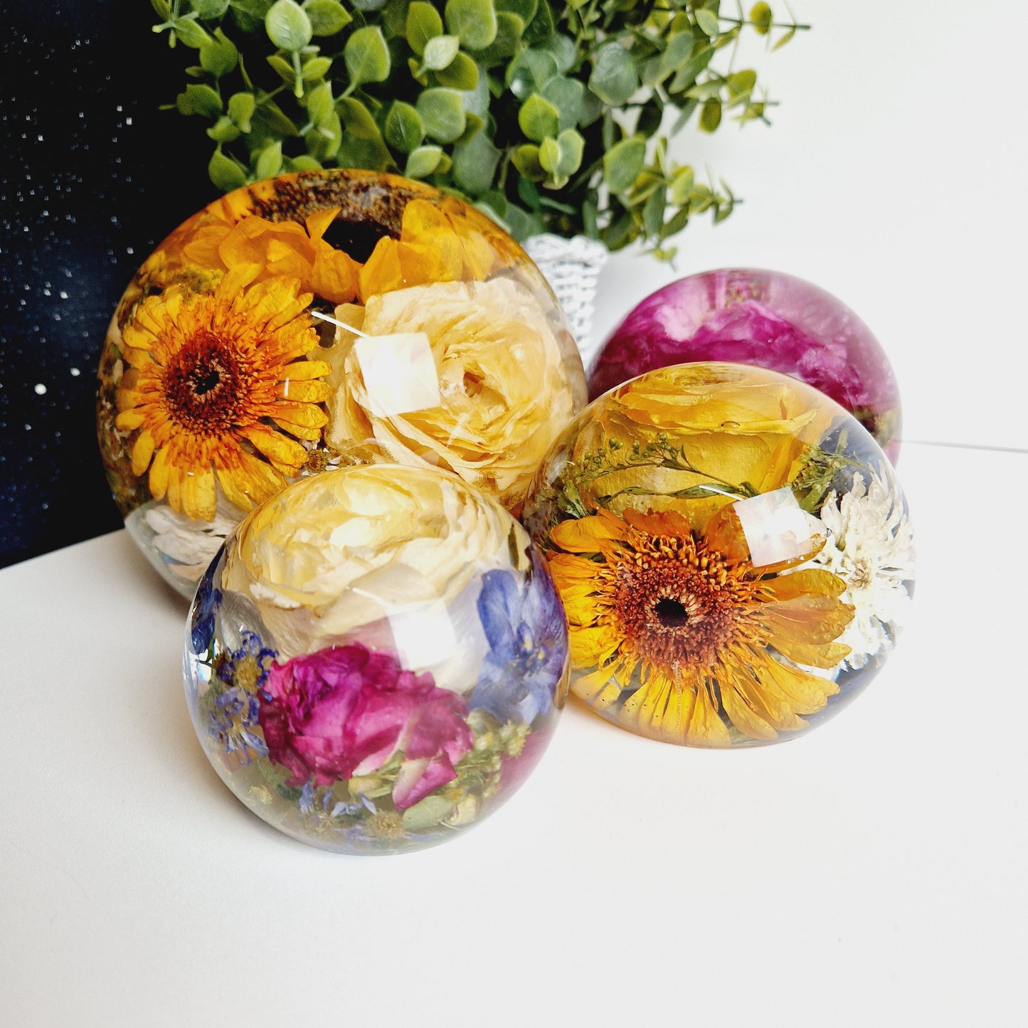 18cm XXLarge Floral Sphere