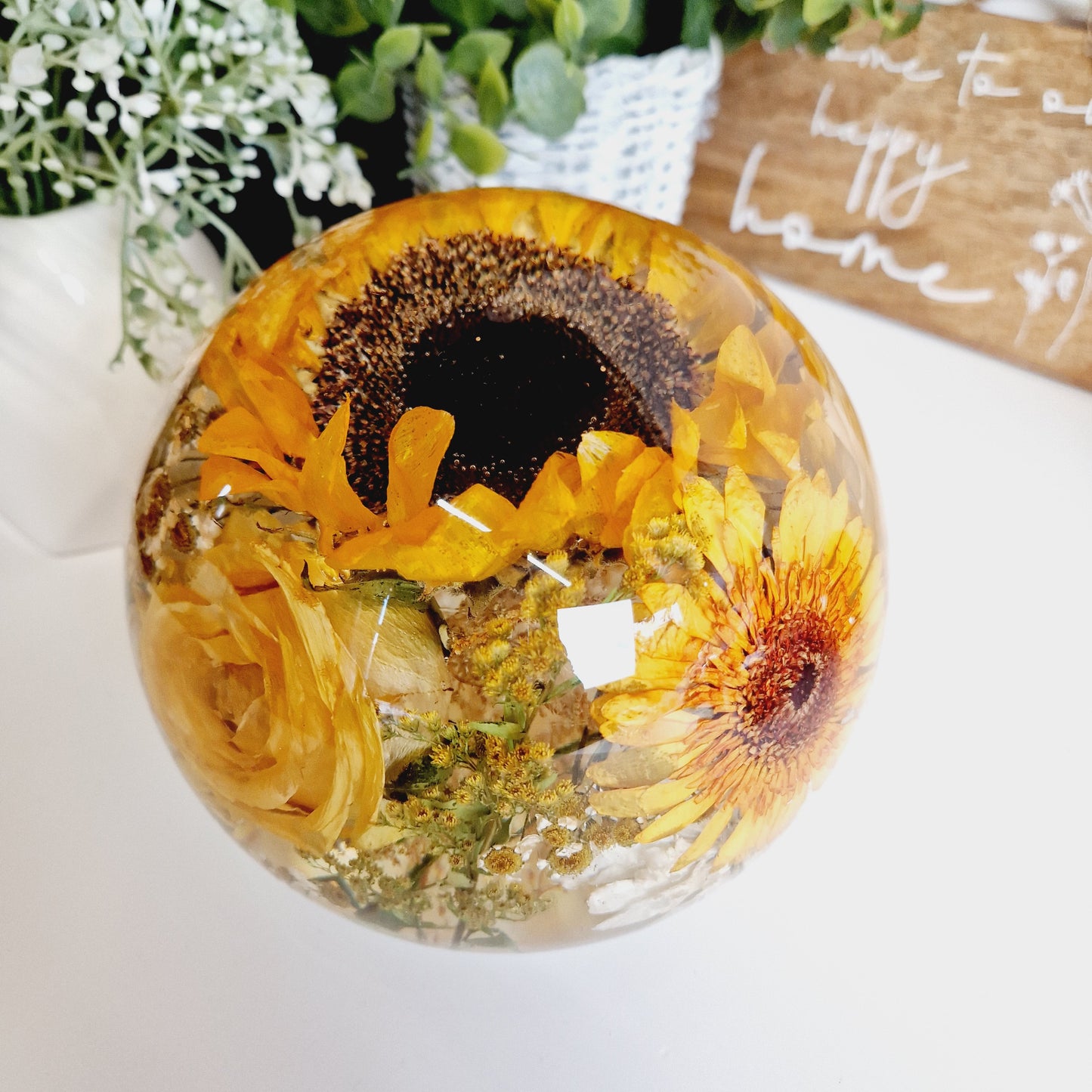 18cm XXLarge Floral Sphere