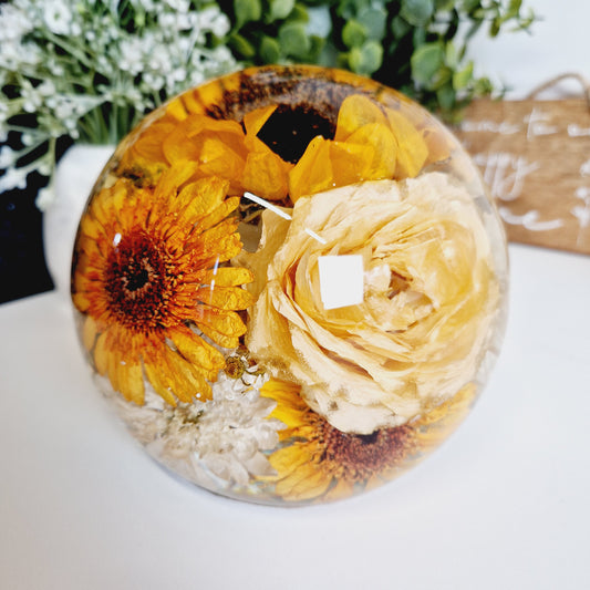 18cm XXLarge Floral Sphere