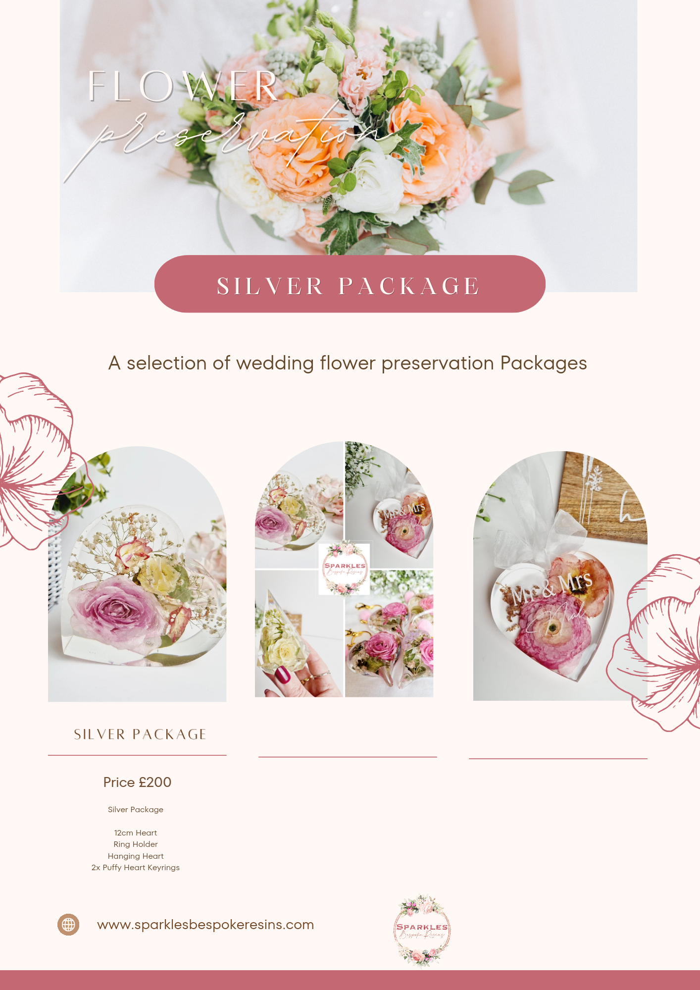 Silver wedding package