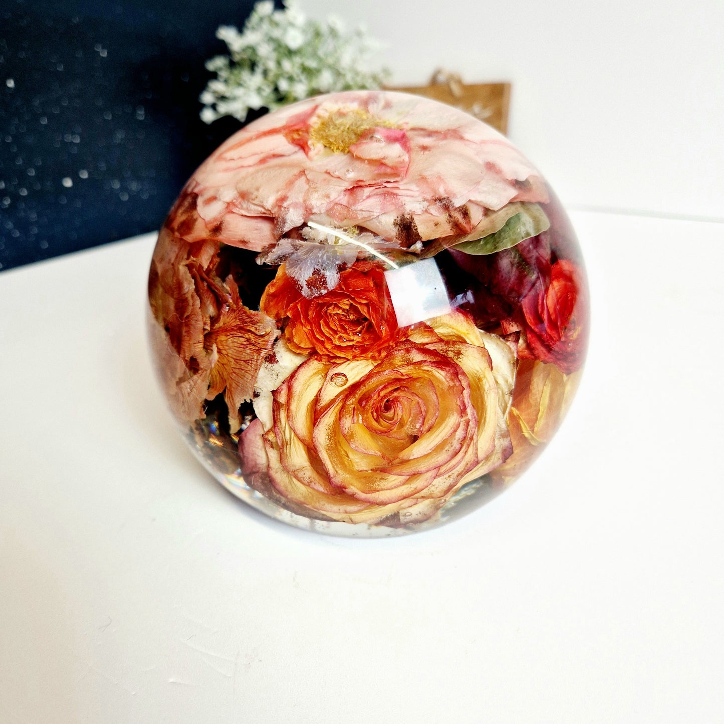 18cm XXLarge Floral Sphere