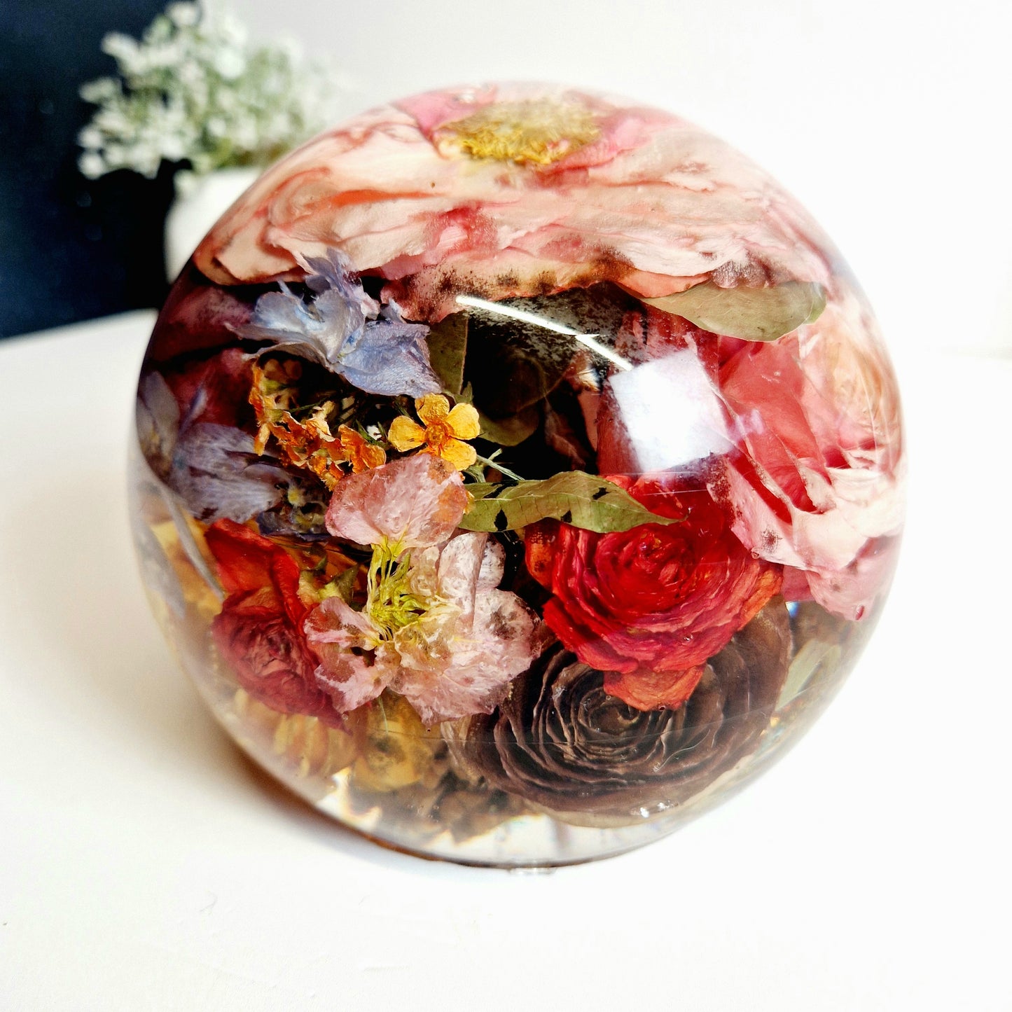 18cm XXLarge Floral Sphere