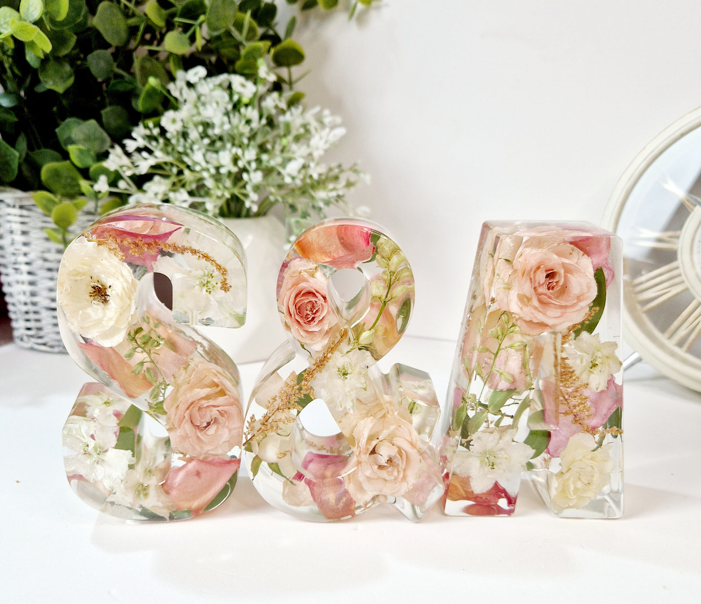 Small letters 11cm set of 3