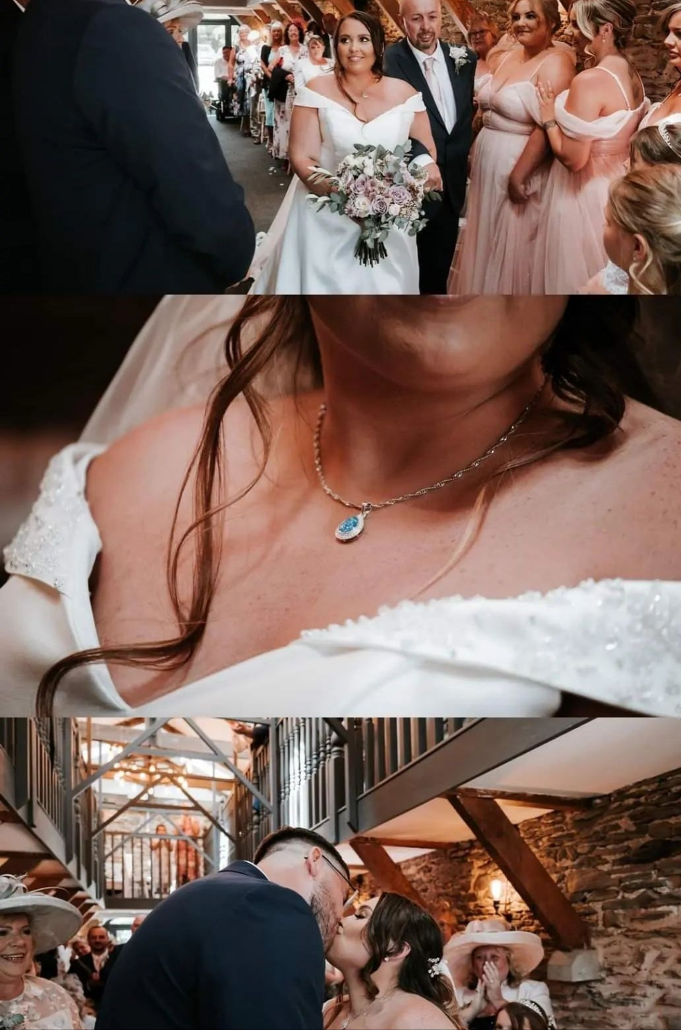 Heart crystal pendant