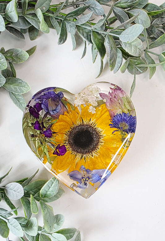 10cm Freestanding Heart