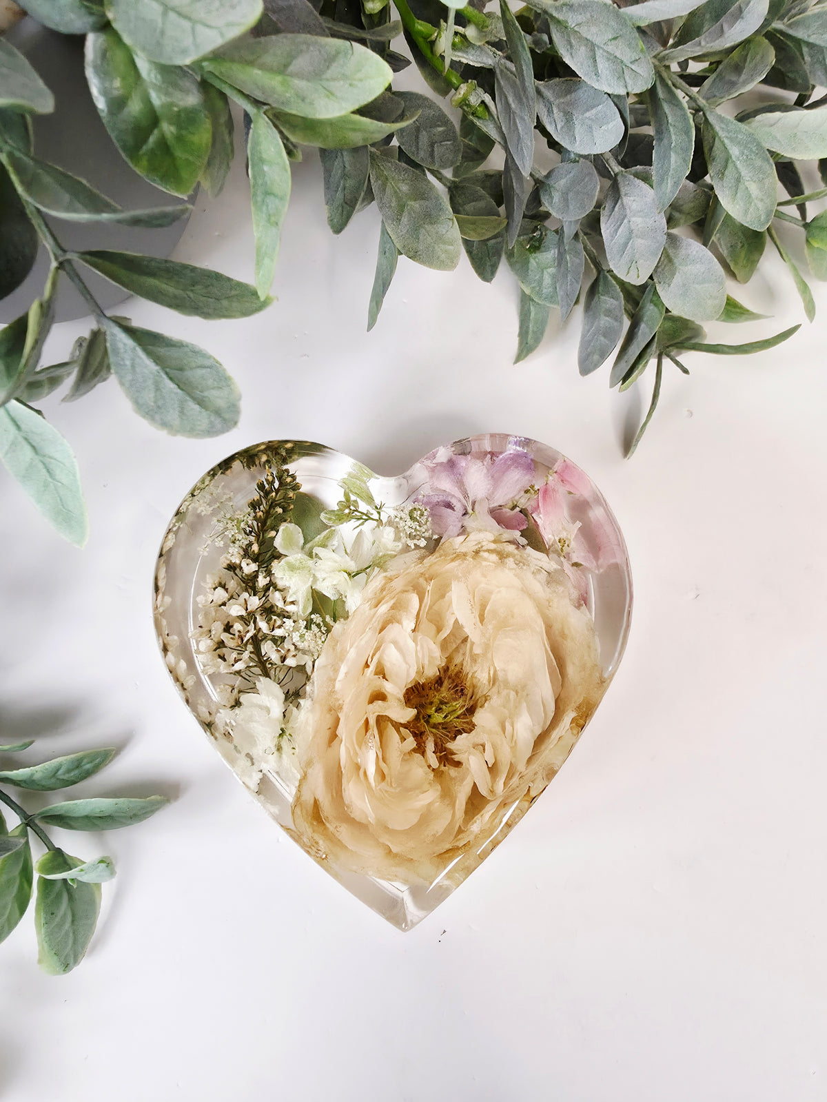 10cm Freestanding Heart