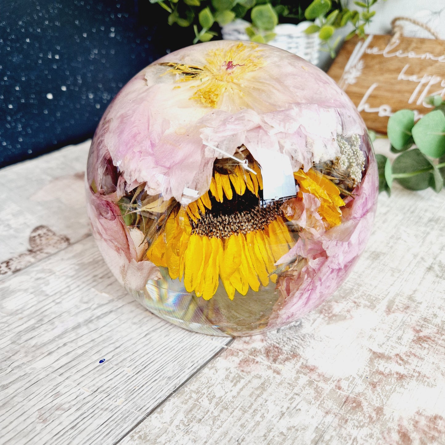 18cm XXLarge Floral Sphere