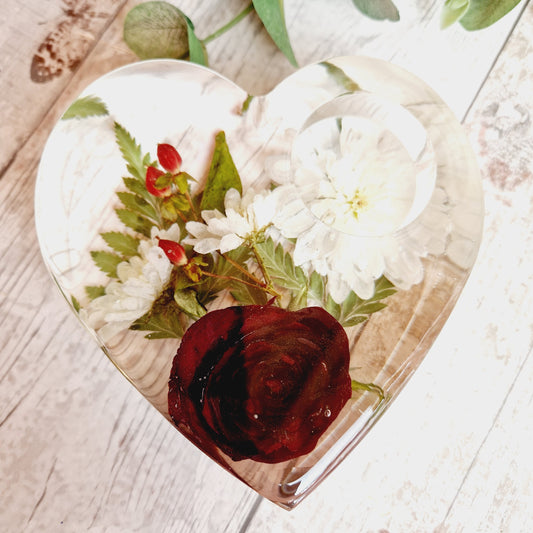 12 cm Heart Tea Light  Holder