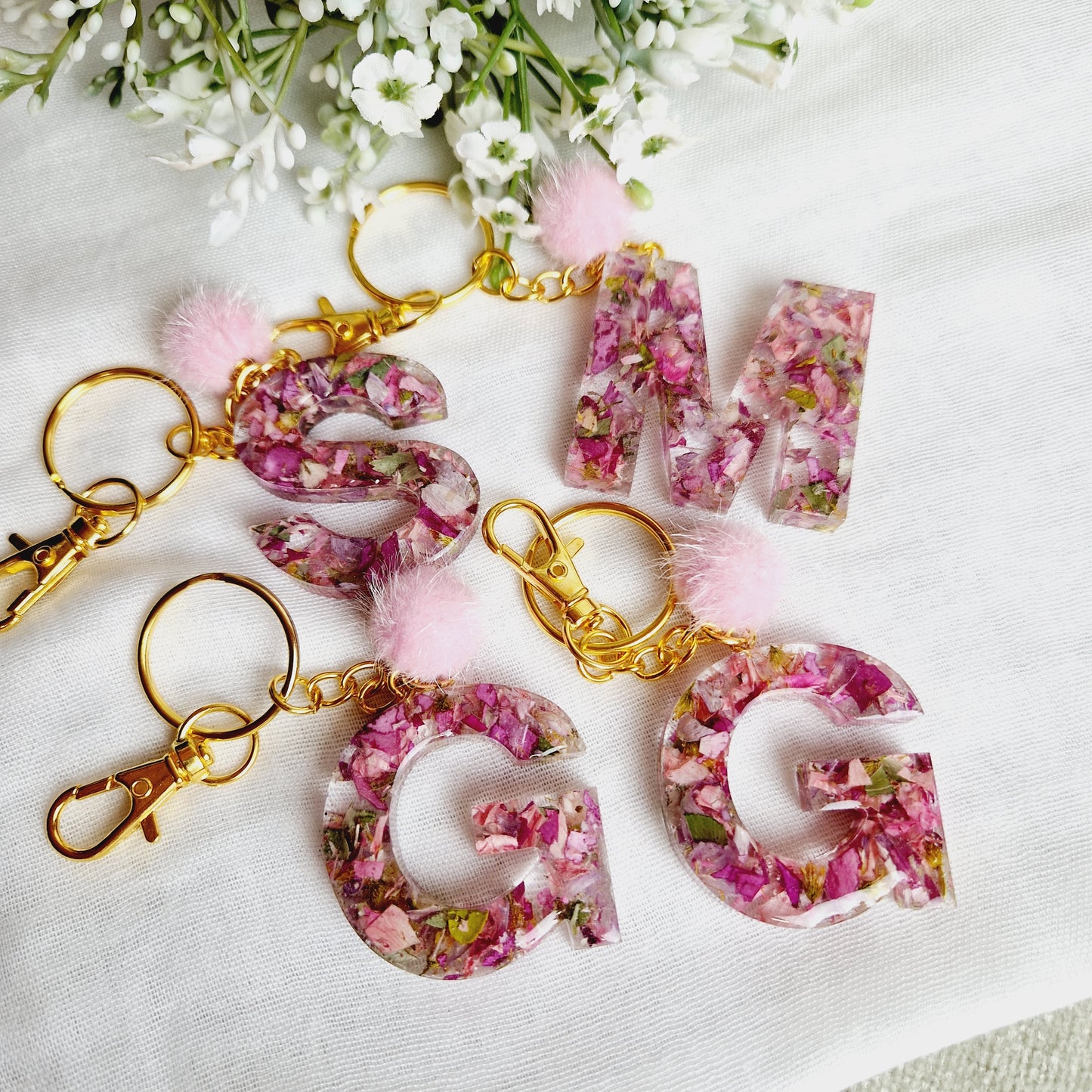 Letter keyrings