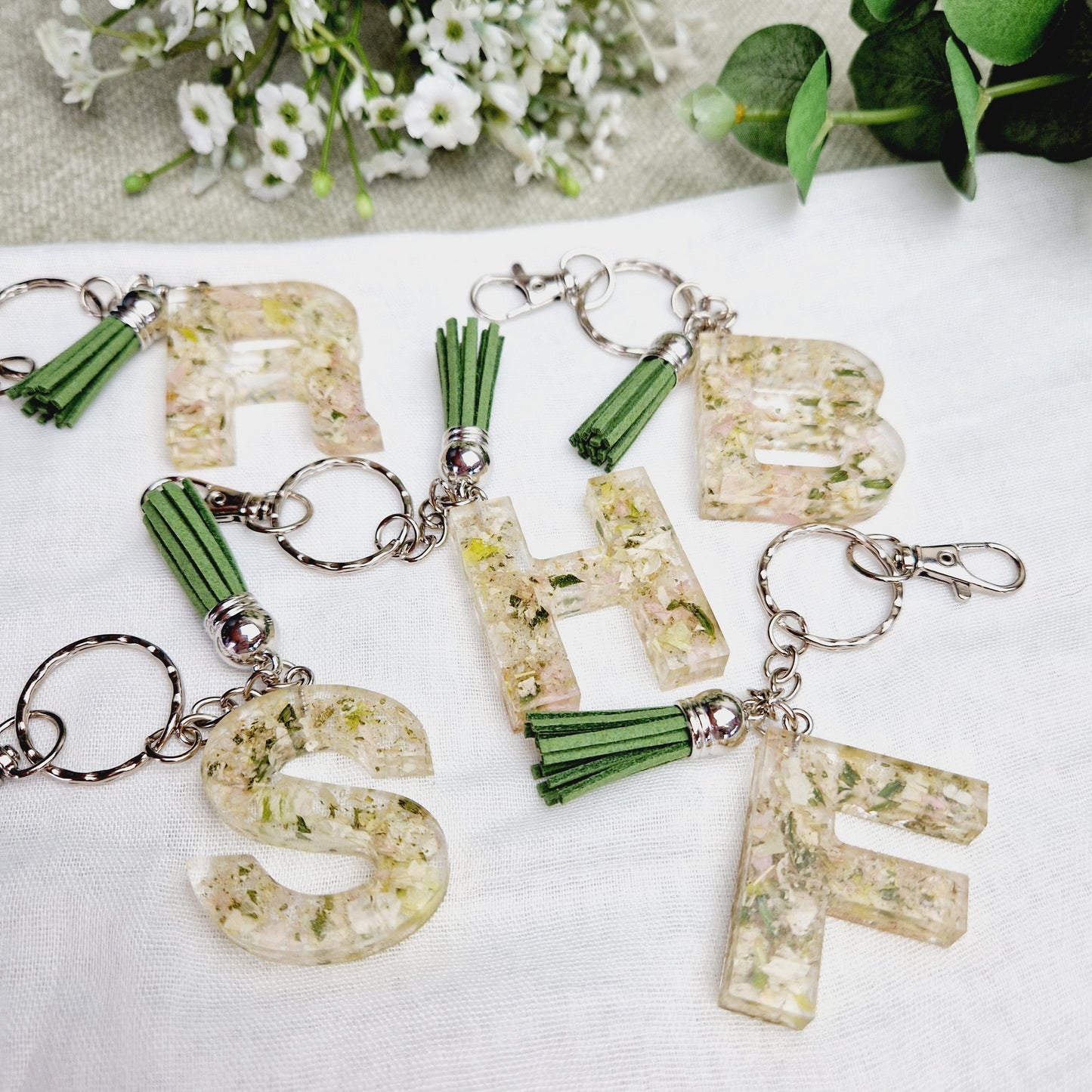 Letter keyrings